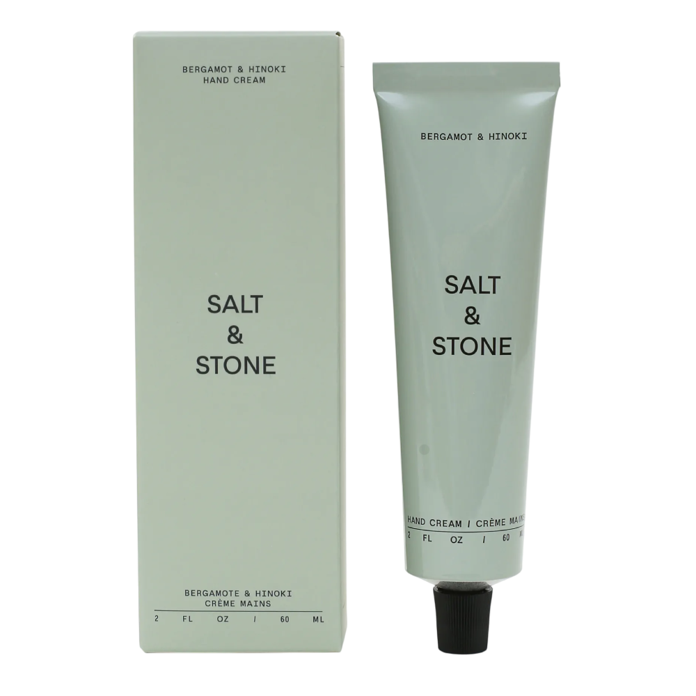 Salt & Stone Hand Cream Bergamot & Hinoki 60ml - Зволожувальний крем для рук з ароматом бергамоту та хінокі - фото №1 Salt & Stone Hand Cream Bergamot & Hinoki 60ml - Зволожувальний крем для рук з ароматом бергамоту та хінокі - фото №1